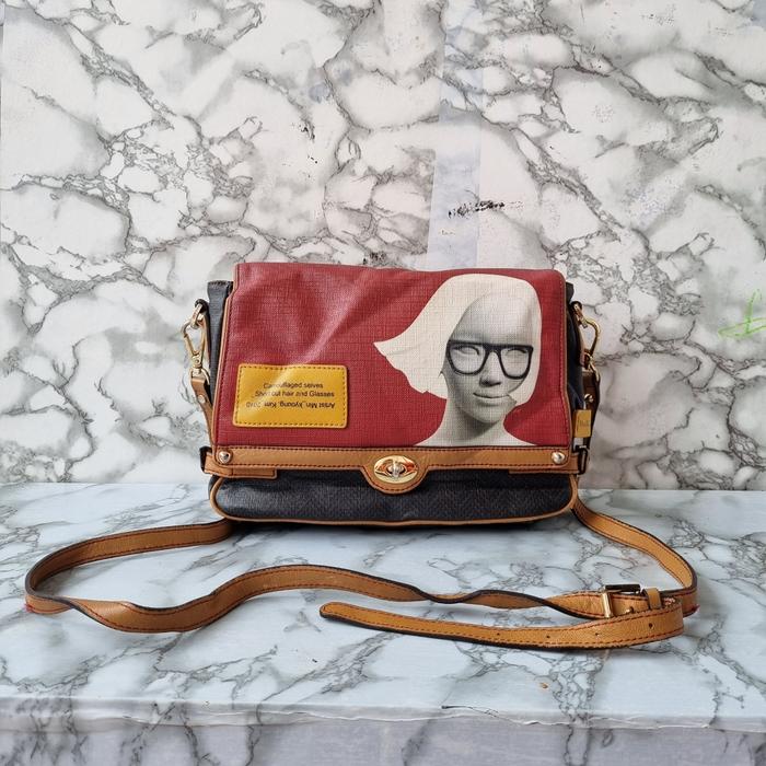 TAS SLING WANITA ESQUIRE SECOND BRANDED IMPORT / TAS SELEMPANG KULIT WANITA ESQUIRE