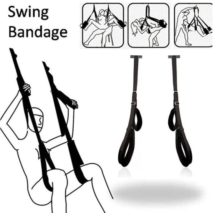 Borgol Bulu Cinta Bondage Set Aksesoris Lingerie handcuff Tali Ikat