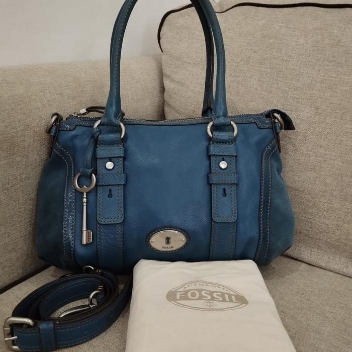 Tas Fossil Second Maddox Satchel Medium Fullset