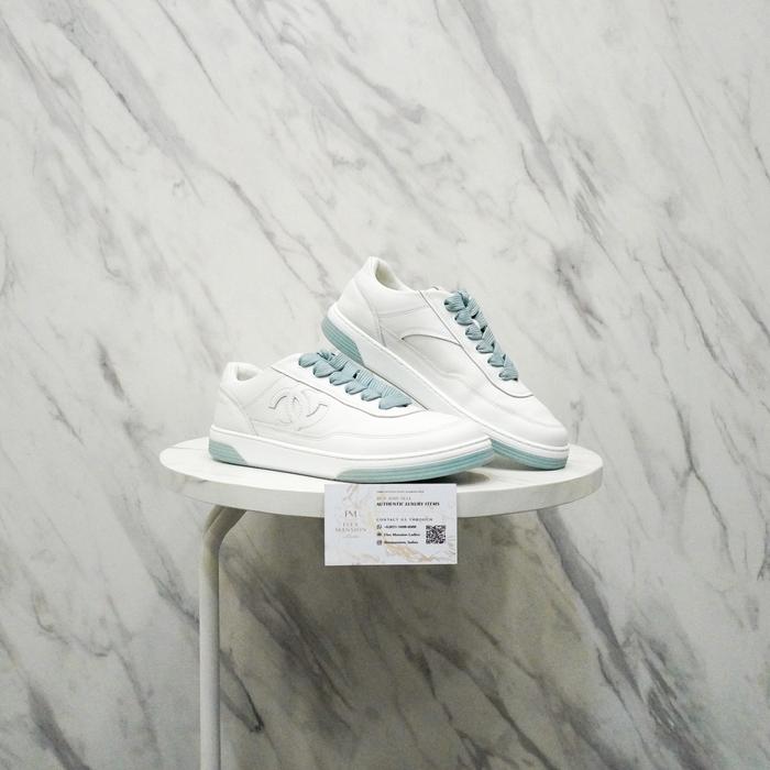 Chanel Interlocking CC Logo Sneaker size 36 GARANSI 100% AUTHENTIC