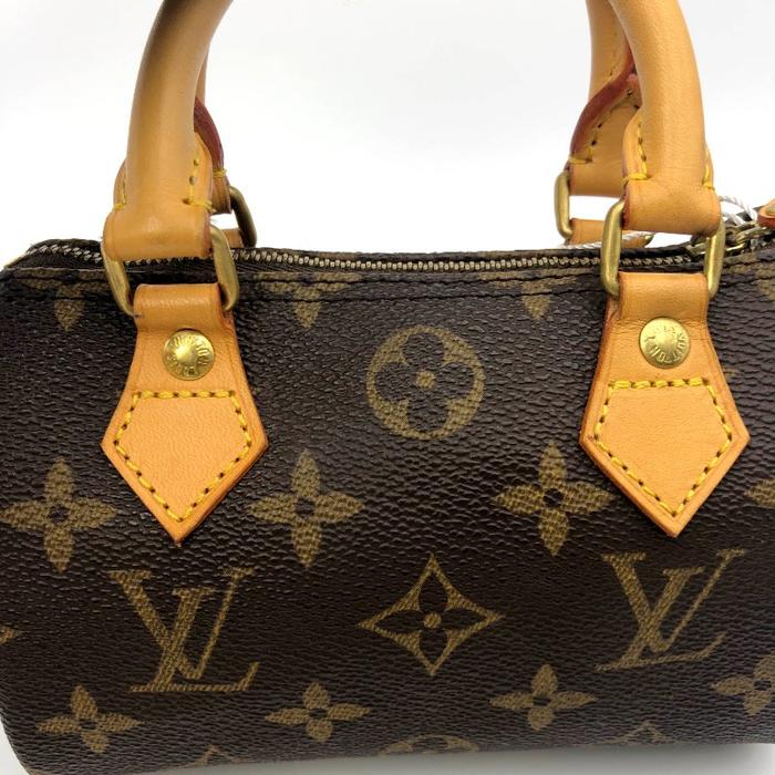 louis vuitton nano speedy lv mini monogram bag