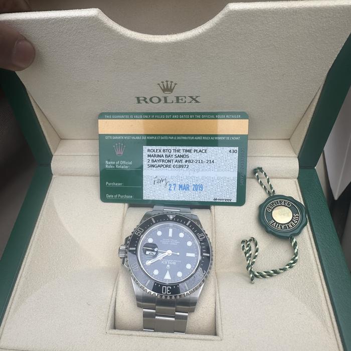 jam tangan pria rolex sea dweller