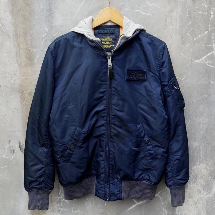 jaket alpha industries bomber second