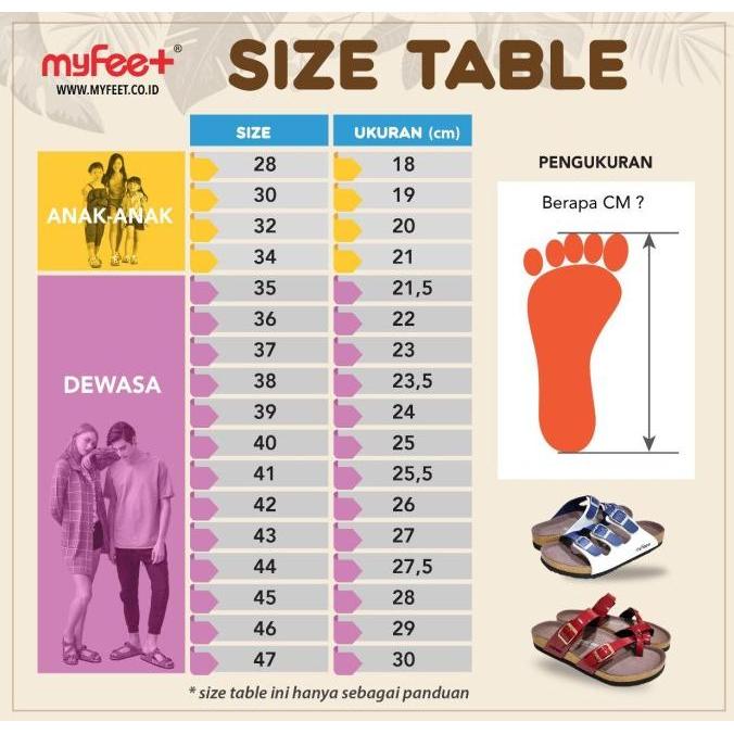 Sandal MyFeet F18 3-Colors