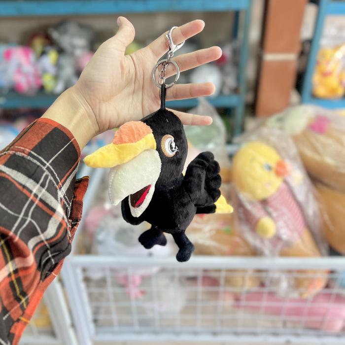 GANTUNGAN KUNCI CHARM BAG TAS KARAKTER HEWAN BURUNG LUCU UNIK UNTUK GENZ SOUVENIR HAMPERS MURAH REQU