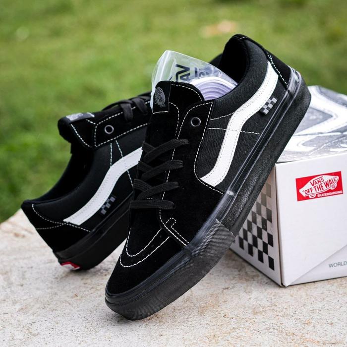 VANS SKATE SK8 LOW CONTRAST MARSMALLOW/BLACK ORIGINAL100%