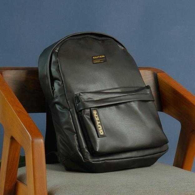 Guten Inc Bruce Faux Leather Backpack Tas Ransel Pria Wanita