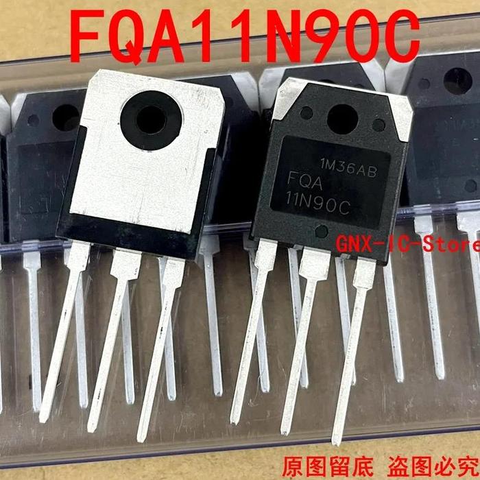 10PCS/Lot 100% new imported original FQA11N90C 11N90 11n90c TO-3P field effect transistor MOSFET fit