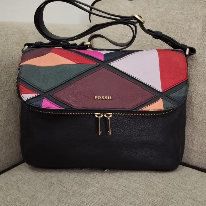 Tas Fossil Preston Patchwork New
