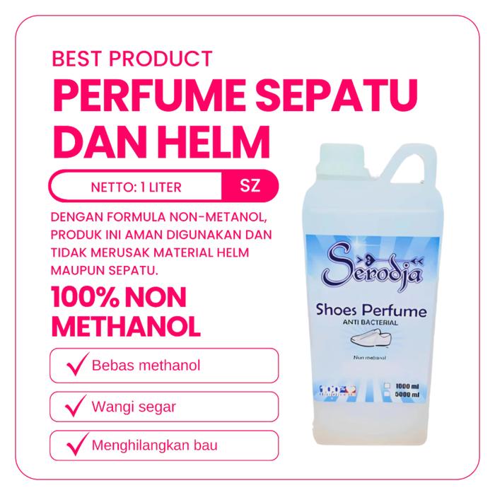 Parfum sepatu/Parfum helm NON METANOL 1 liter