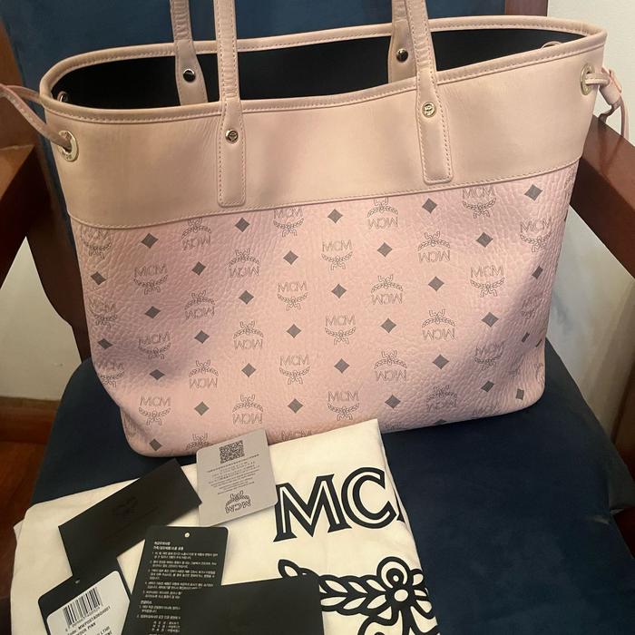 Preloved MCM Tote bag Original
