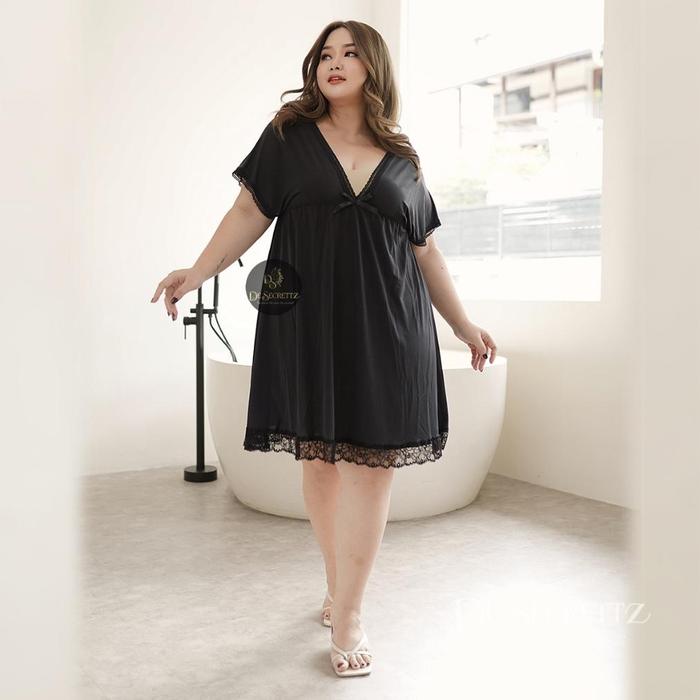 DeSecrettz MILLA Baju Tidur Wanita Dewasa / Daster Jumbo Bisa Untuk Ukuran 3XL Dengan LD 130 / Daste