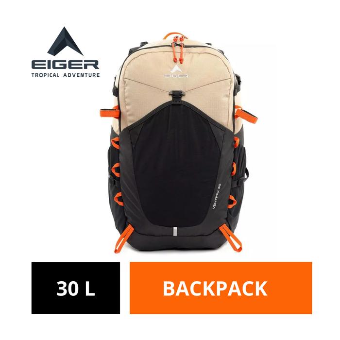 [BISA COD] Tas Ransel Eiger Original Cream Ventrex 30 L [ 2X LIPAT UANG KEMBALI BILA GAK ORI ]