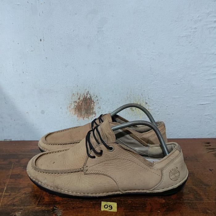 sepatu second ori timberland brown size 42