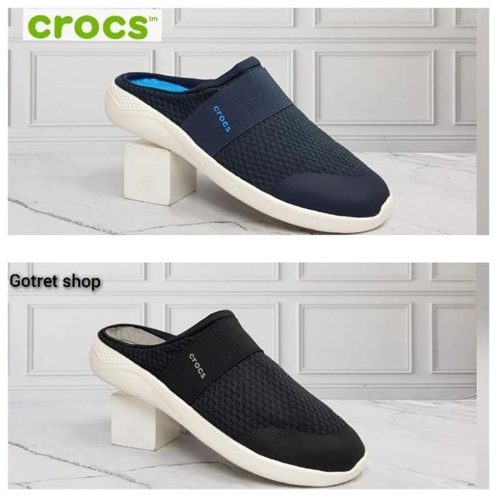 Crocs Literide Mesh le / Sandal Crocs Literide mesh le sandal / Sandal Pria Cros