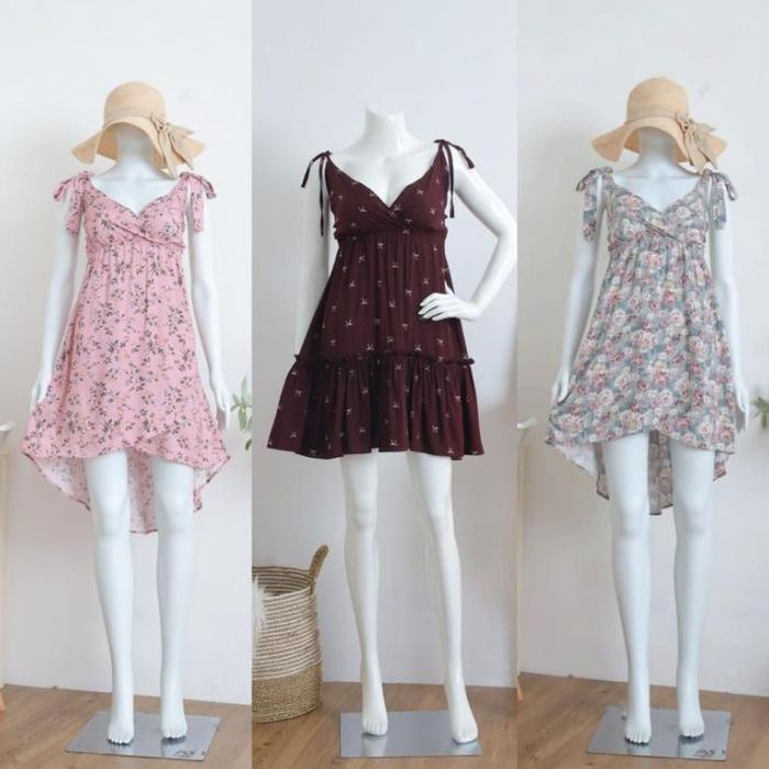 HAURA DRESS/ MOZZA DRESS/ DASTER PENDEK MINI SEXY RAYON PREMIUM DEPAN SUAMI/ BAJU TIDUR SEKSI BUSUI 