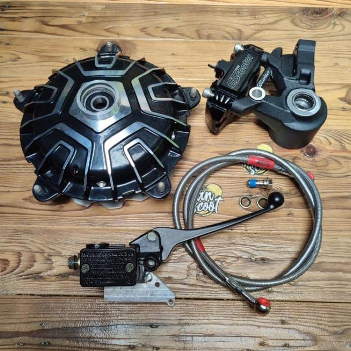 DISCBRAKE CAKRAM SET VESPA PX EXCEL EXCLUSIVE GSCOOTER NO TEMACA GRIMECA