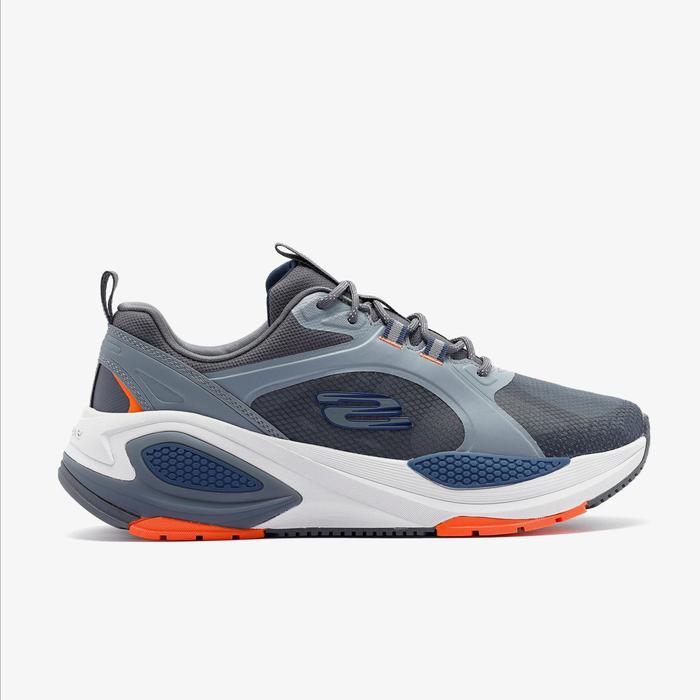 Sepatu Sneakers Pria Skechers Octopus Odeon Gray Mens 232736GYMT ORIGINAL
