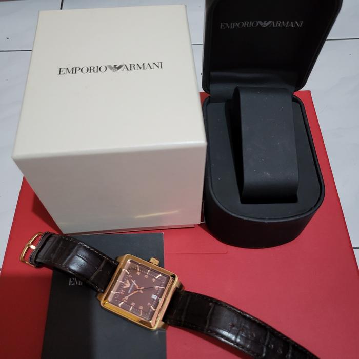 PRELOVED!!JAM ORI EMPORIO ARMANI