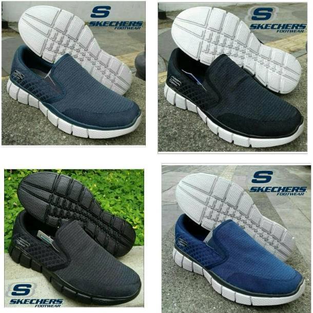 NEW skechers equalizer man + lengkap box