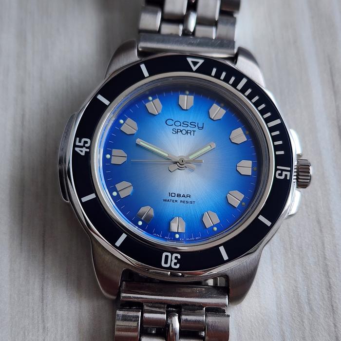 Orient Cassy Sport Diver Style Blue Sunburst Quartz ML06 C0 CA