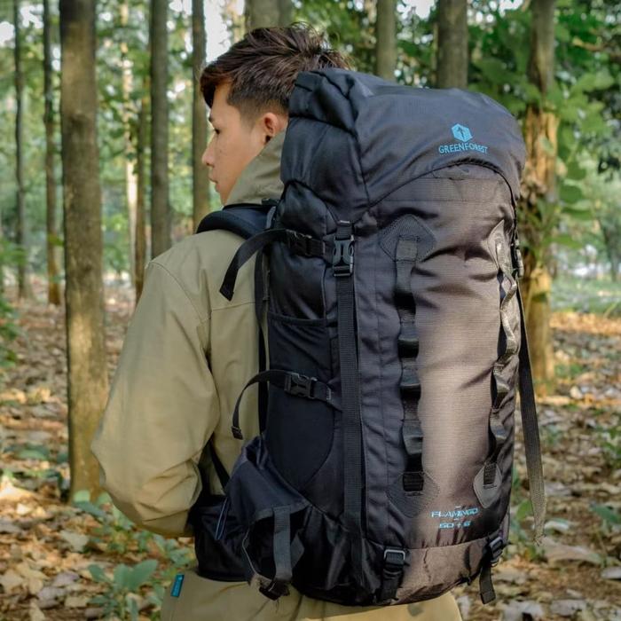 Tas carrier greenforest Flamingo 50L