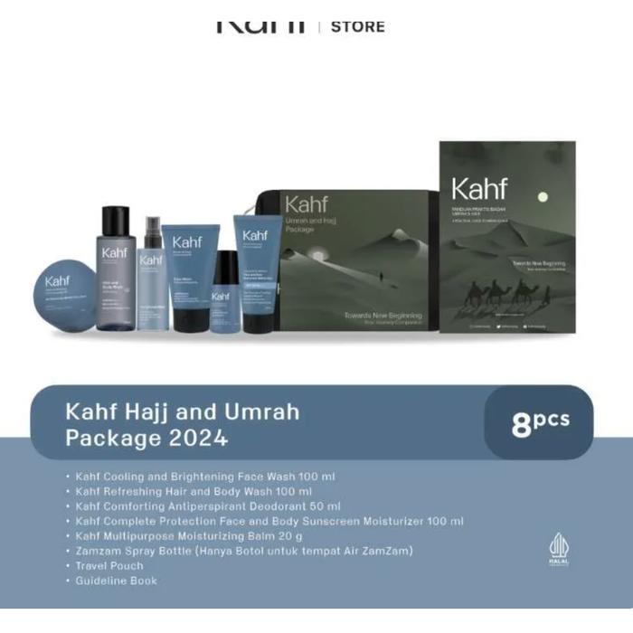 Kahf Hajj and Umrah Package Paket Kebersihan Pria- Paket Haji dan Umroh