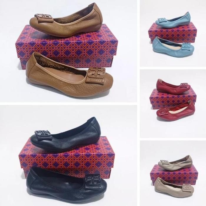Tory Burch flat-003 / Sepatu sandal wanita