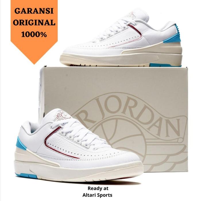 Sepatu sneakers wanita NIKE AIR JORDAN 2 RETRO LOW original asli DX4401 164