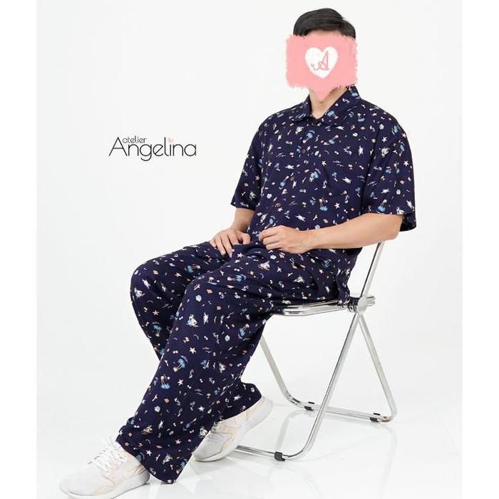 READY ATELIER ANGELINA MAUI ZAID - BLUEBERRY SIAP KIRIM