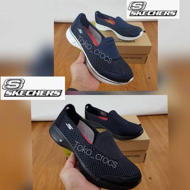 Skechers / Sepatu wanita Skechers go walk 4 kindle + lengkap box