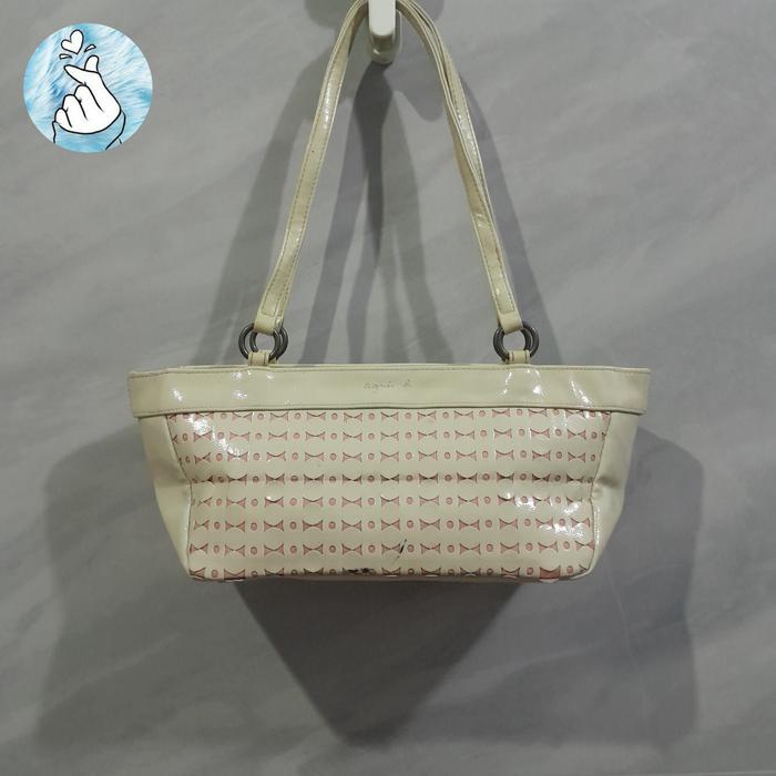 Tas preloved shoulder bag AGNES B