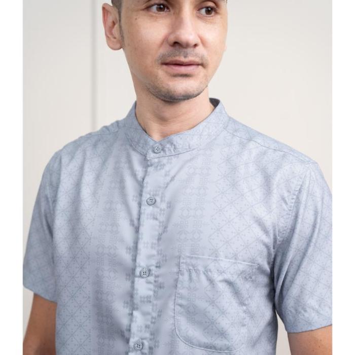 TERBARU HEAVEN LIGHTS MEN MAGIKA SHORT SLEEVE KOKO - LIGHT MAUVE PACKING AMAN