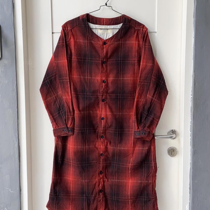 BEAMS BOY Plaid Long Shirt