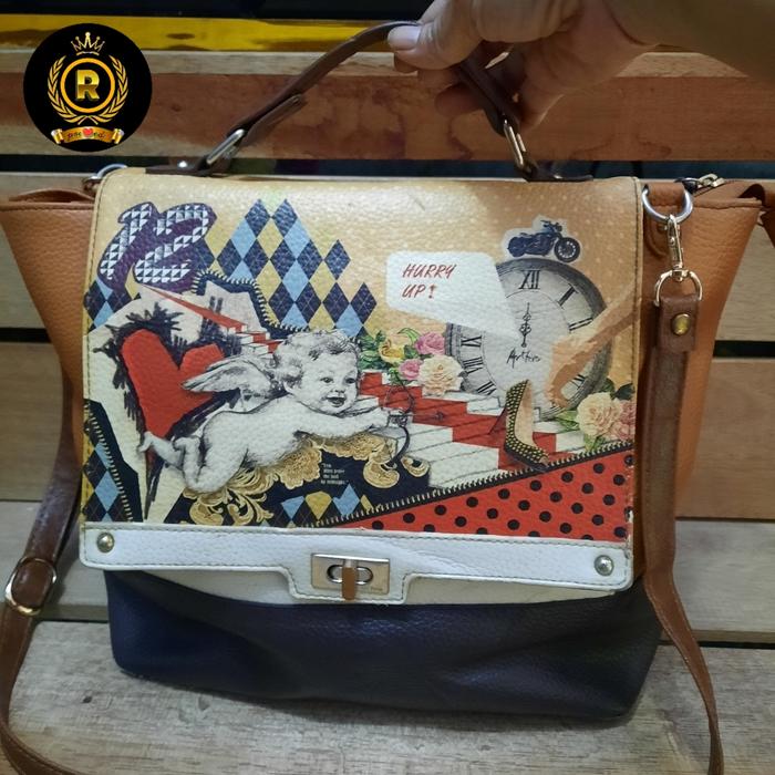 Brera Art Fever Sling Bag, Angel series Authentic