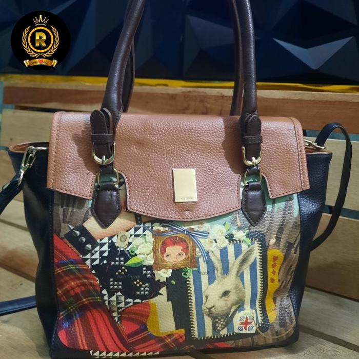 Brera Art Fever Sling Bag, Wonderland series Authentic