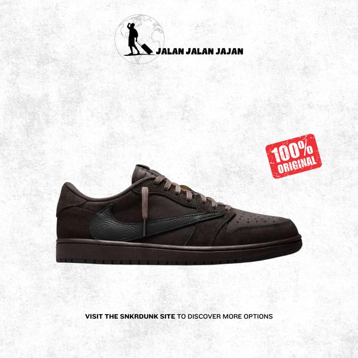 SNKRDUNK | Travis Scott X Nike Air Jordan 1 Low OG SP - Velvet Brown and Dark Mocha