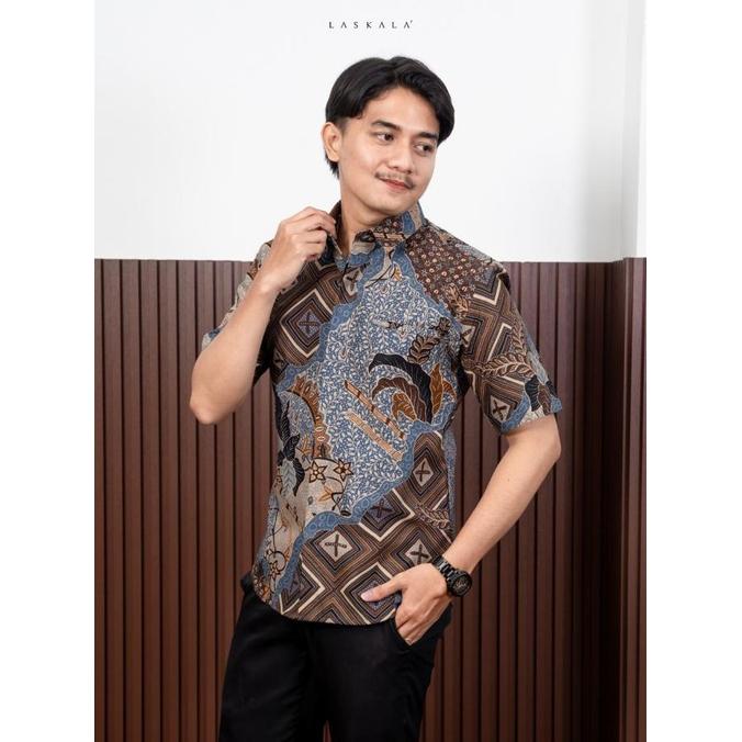 Laskala Premium Batik - Widura | Slimfit | Lengan Pendek