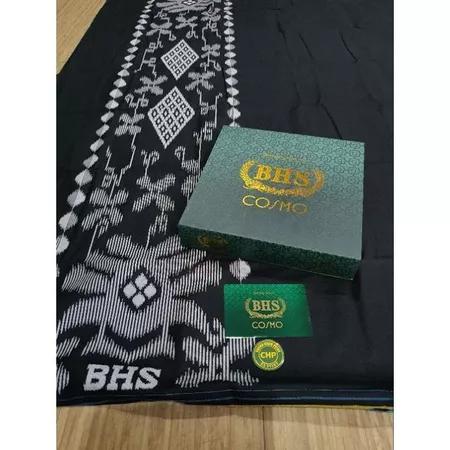 Sarung BHS Cosmo Gold Hitam Polos | BHS Cosmo Gold Putih Polos