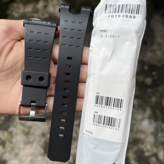 ready Strap tali jam tangan casio g-shock original G-8100 1A band G 8100 murah