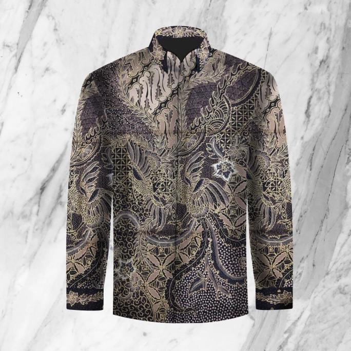 Batik Tulis Pekalongan Asli Full Tulis Prada Tinta Emas Elegan Mewah