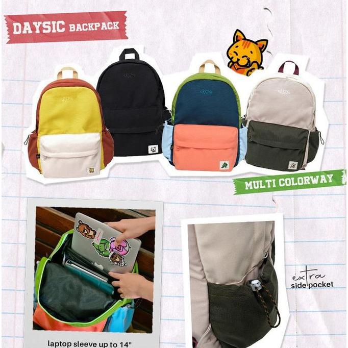 CRSL Daysic Backpack | Ransel Sekolah | Ransel Laptop Terbaru