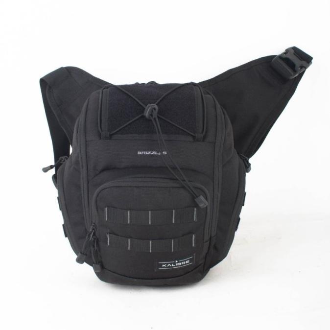 Tas Selempang Paha Eiger 7326 Legpack Compressor Travel Pouch - Black Terlaris
