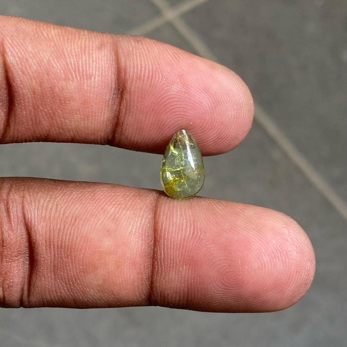 Natural Green Tourmaline Batu Green Turmaline Batu Tourmaline Cabochon