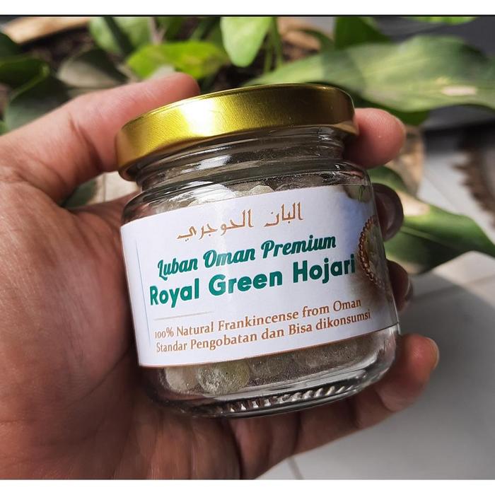 LUBAN OMAN GREEN AND WHITE HOJARI FRANKINCENSE KEMENYAN ARAB