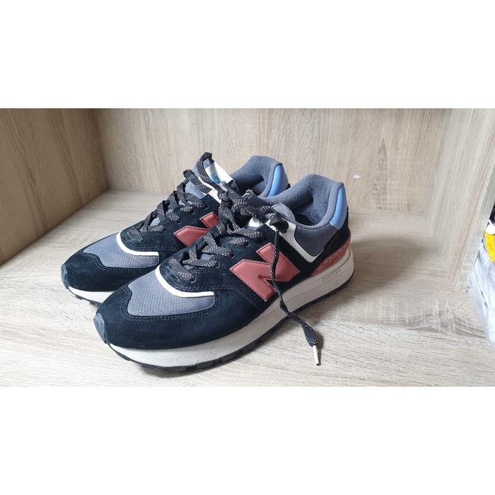 NEW BALANCE 574 Legacy Black Red Blue  (Second) Ori MAP