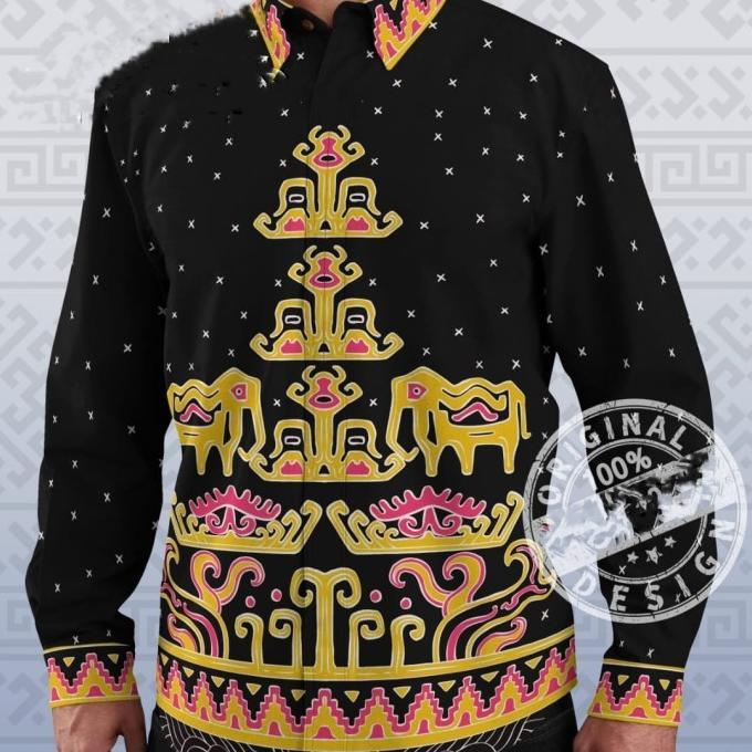 Batik Lampung Motif Gajah Purba