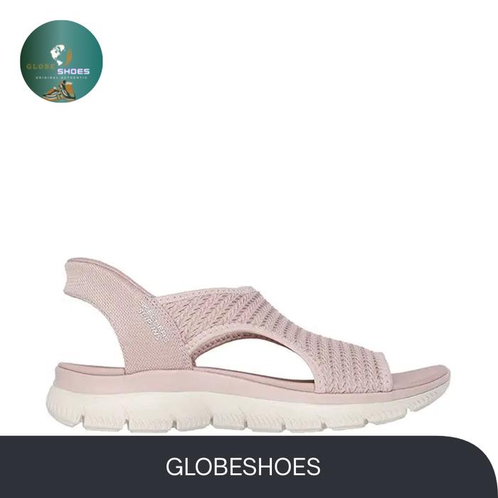 SKECHERS SANDAL SLIP INS SUMMIT PINK WOMENS
