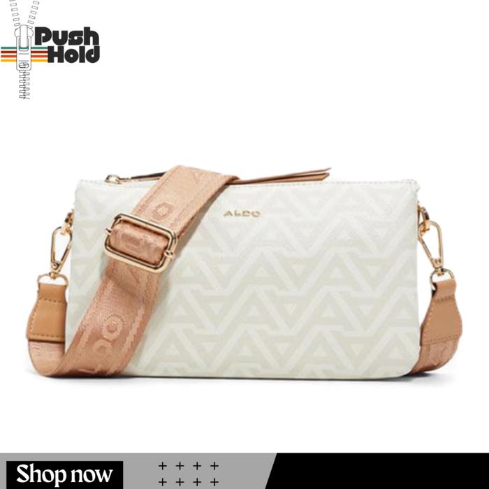 Aldo CIALY Crossbody Bag Wanita Original Tas Selempang Wanita - Bone
