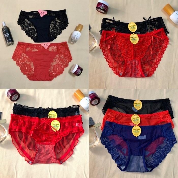 Cd sexy brukat/ celana dalam wanita transparan sexy/ cd cewek brukat